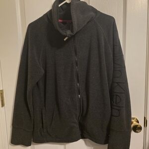 Calvin Klein Dark Gray Zip-Up Jacket